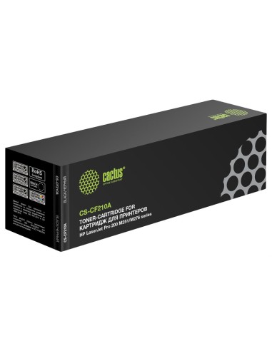Analoogtooner HP CF210A must (1600 lehte) LaserJet Pro 200 / Canon 731BK