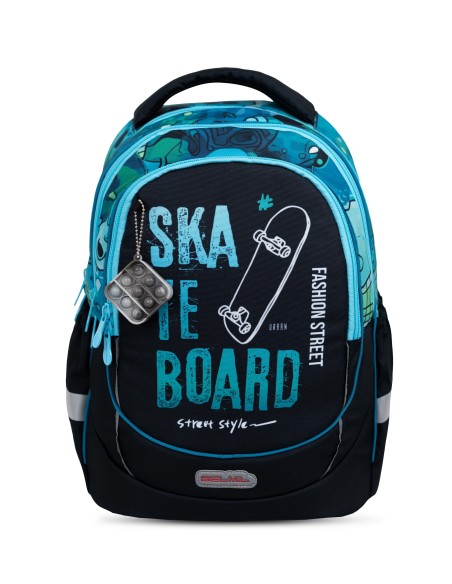 Ergonomic Schoolbag Belmil 338-87/A Skate Board