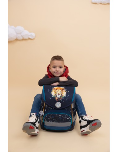 Ergonomic Schoolbag Belmil 405-41/AG Lion