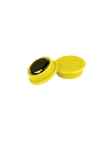 Magnet 24mm 10pcs yellow