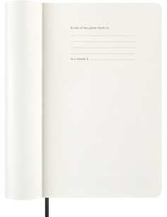 Kalendermärkmik Moleskine 2027 9x14cm, nädal H, pehmed kaaned, must 2