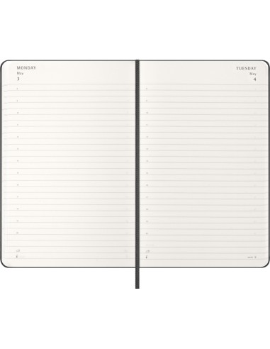 Moleskine Planner 2027, 13×21 cm, Daily, Hard Cover, Black