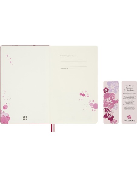Moleskine Sakura 18-Month Planner 2026/2027, 13×21 cm, Weekly Horizontal, Hard Cover