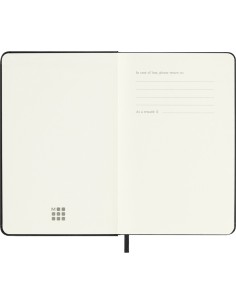 Kalendermärkmik Moleskine 2027 9x14cm, nädal, kõvad kaaned, must 2