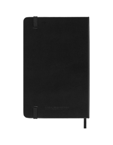 Kalendermärkmik Moleskine 2027 9x14cm, nädal, kõvad kaaned, must