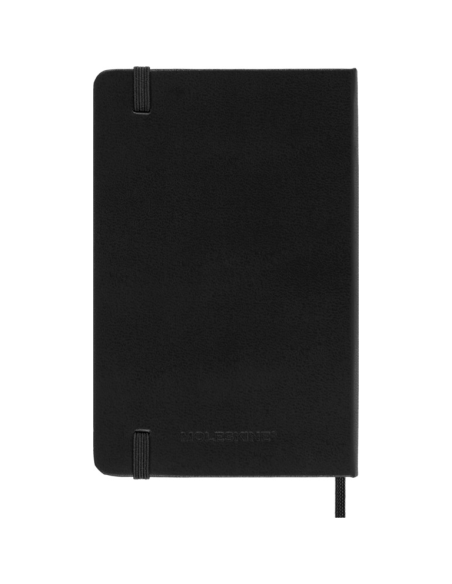 Kalendermärkmik Moleskine 2027 9x14cm, nädal, kõvad kaaned, must