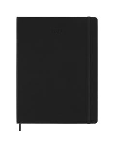 Moleskine PRO Planner 2027, 13×21 cm, Weekly Vertical, Hard Cover, Black