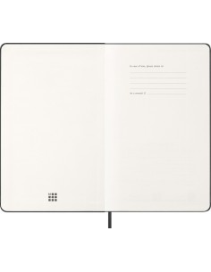 Kalendermärkmik Moleskine PRO 2027 13x21cm, nädal V, kõvad kaaned, must 2