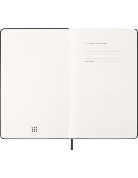 Kalendermärkmik Moleskine PRO 2027 13x21cm, nädal V, kõvad kaaned, must