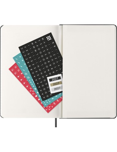Moleskine PRO Planner 2027, 13×21 cm, Weekly Vertical, Hard Cover, Black