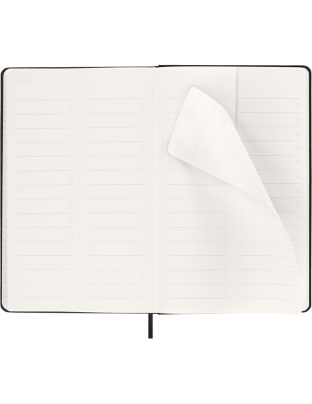 Kalendermärkmik Moleskine PRO 2027 13x21cm, nädal V, kõvad kaaned, must