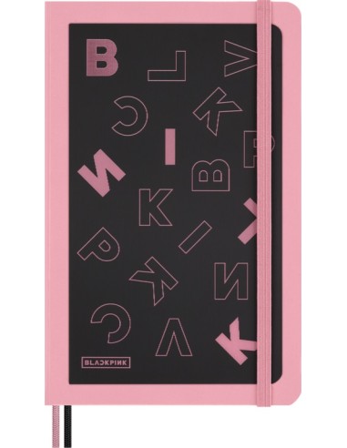 Kalendermärkmik Moleskine Blackpink 18kuud 2026/27 13x21cm, nädal H, kõvad kaaned