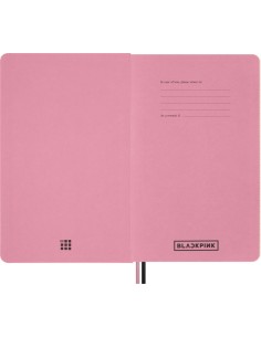Kalendermärkmik Moleskine Blackpink 18kuud 2026/27 13x21cm, nädal H, kõvad kaaned 2