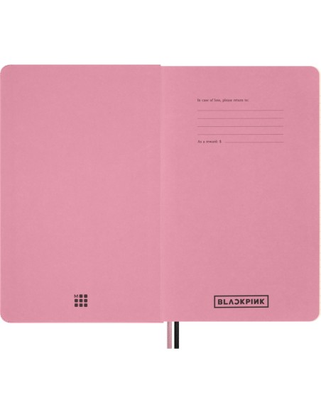 Moleskine BLACKPINK 18-Month Planner 2026/2027, 13×21 cm, Weekly Horizontal, Hard Cover