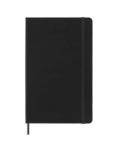 Moleskine 18-Month Planner 2026/2027, 13×21 cm, Weekly, Hard Cover, Black