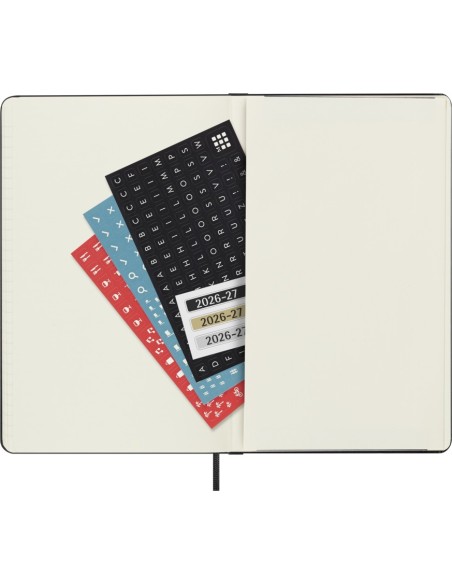 Moleskine 18-Month Planner 2026/2027, 13×21 cm, Weekly, Hard Cover, Black