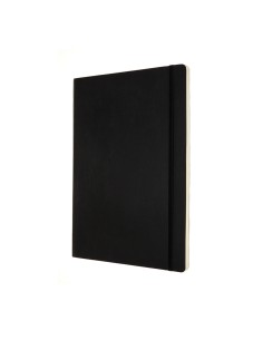 Märkmik Moleskine A4 21x29.7cm, valge, pehmed kaaned, must 2