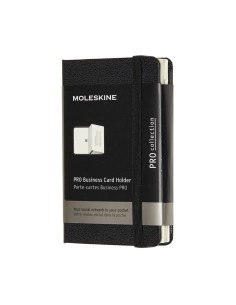 Moleskine PRO Business Card Holder, Black