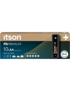 Battery itson by Panasonic itsPREMIUM Alkaline AA 10pcs