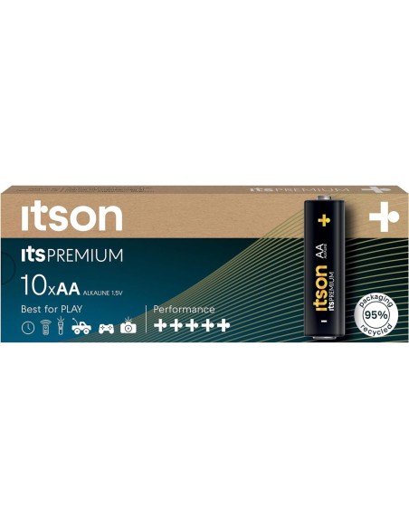 Patarei itson by Panasonic itsPREMIUM Alkaline AA 10tk/pk