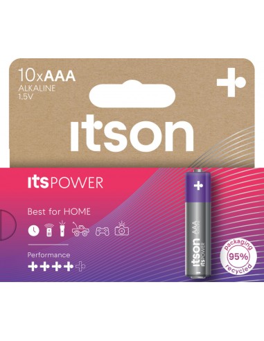 Battery itson by Panasonic itsPOWER Alkaline 10pcs