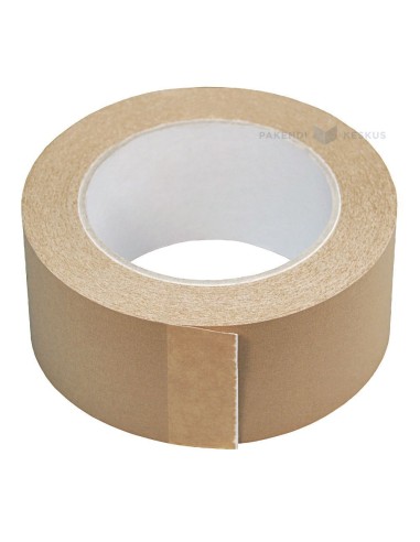 Pruun paberist pakketeip 50mm lai, rullis 50m