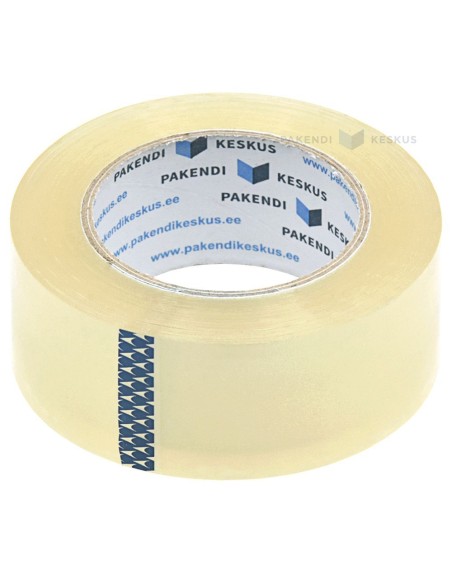 Läbipaistev pakketeip 48mm lai vaikne akrüül, rullis 132m