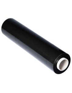 Must käsipakkekile Stretch laiusega 50cm paksusega 17mic