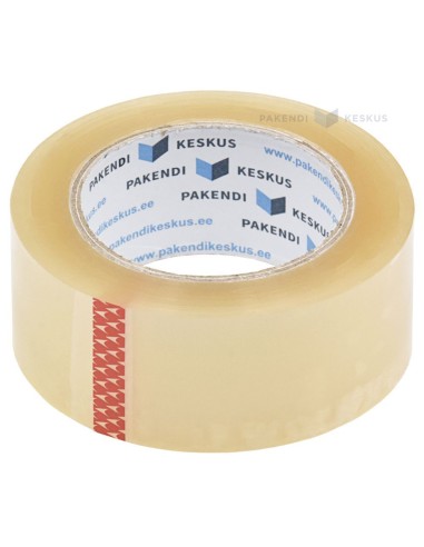 Läbipaistev pakketeip 48mm lai akrüül, rullis 132m