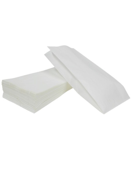 Valge paberkott 15+6x33cm 35g/m2, pakis 100tk