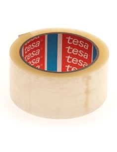 Läbipaistev pakketeip Tesa 4280 48mm lai hot-melt, rullis 66m