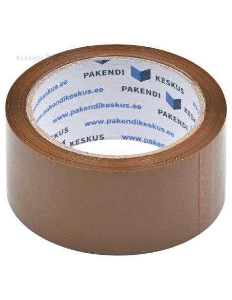Pruun pakketeip 48mm lai akrüül, rullis 66m