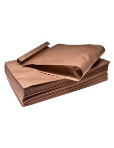 Pruun paberkott 23+10x45cm 65g/m2, pakis 100tk
