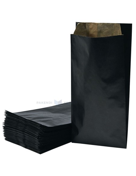 Must paberkott 9+5x19cm 35g/m2, pakis 100tk