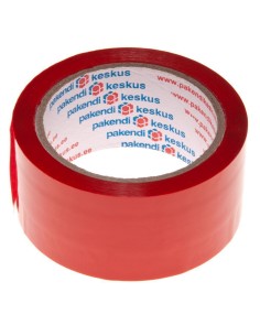 Punane pakketeip 48mm lai akrüül, rullis 66m