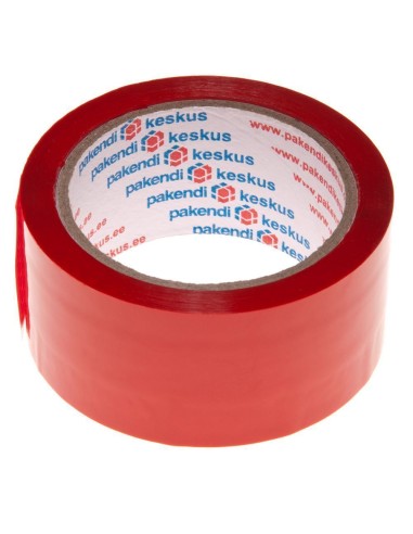 Punane pakketeip 48mm lai akrüül, rullis 66m