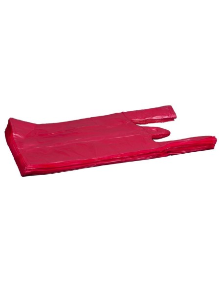 Särksangaga punane kilekott 25+12x45cm, pakis 100tk