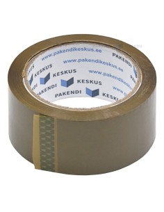 Pruun pakketeip 48mm lai hot-melt, rullis 66m