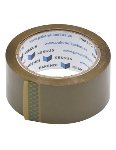 Pruun pakketeip 48mm lai hot-melt, rullis 66m