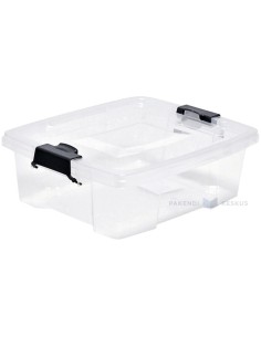 Läbipaistev hoiustuskast lukustatava kaanega 300x230x100mm 3,5L