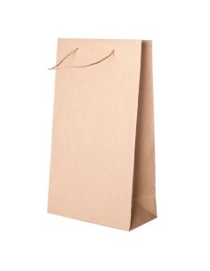 Spiraal pabersangaga krepp paberkott 20+10x35cm