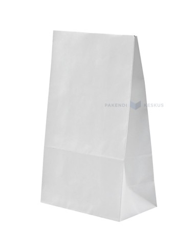 Valge liimiribaga kinkekott 20x8,5x33cm