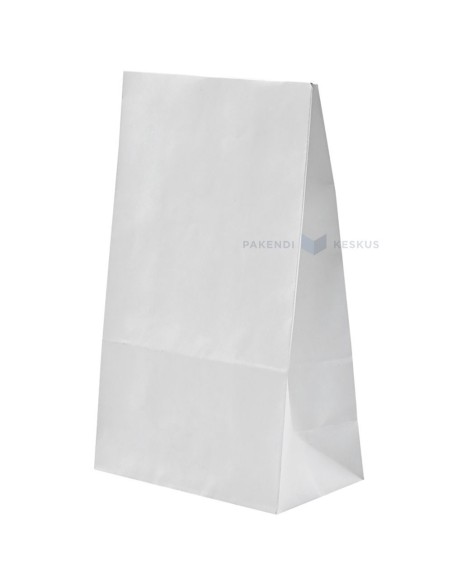 Valge liimiribaga kinkekott 20x8,5x33cm