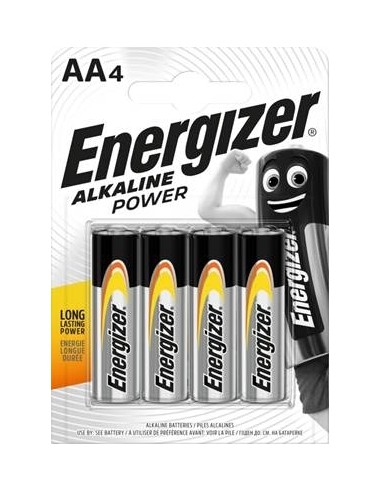 Patarei Energizer Alkaline E91 AA 4tk/pk