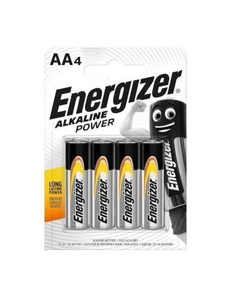 Patarei Energizer Alkaline E91 AA 4tk/pk