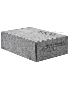 Tekstiilist postikarp KIUD 225x170x75mm DPD XS, Itella S, Omniva S
