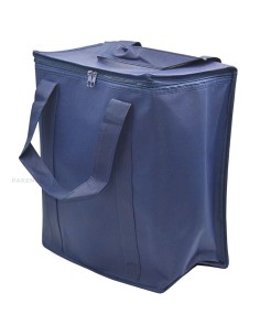 Tumesinine sangadega termokott 31x35x19cm