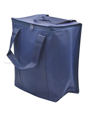 Tumesinine sangadega termokott 31x35x19cm