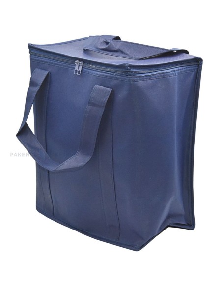 Tumesinine sangadega termokott 31x35x19cm
