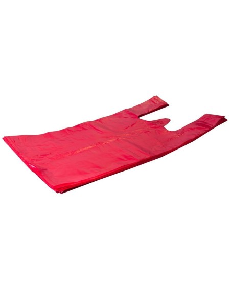 Särksangaga punane kilekott 30+18x55cm, pakis 100tk